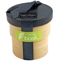 Basil Bamboo Grow Pot