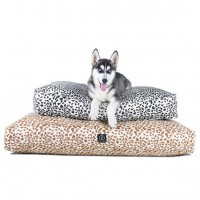 Soft Hemp Animal Print Rectangle Dog Beds