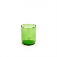 Recycled Glass Votive - Green