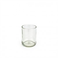 Recycled Glass Votive - Clear