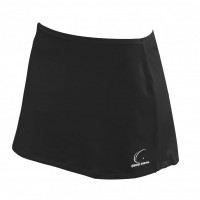 Midnight Black Tennis Skirt