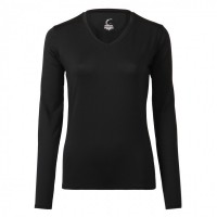 Women Black Long Sleeve Performance Shirt - SPF 50+ Protection
