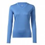 Women Pacific Blue Long Sleeve Performance Shirt - SPF 50+ Protection