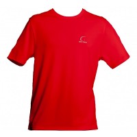 Men's Red Athletic Performance Shirt